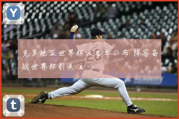 克罗地亚世界杯大名单公布 阵容备战世界杯引关注